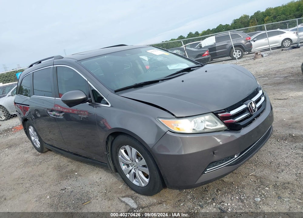 2015 HONDA ODYSSEY EX-L VIN: 5FNRL5H63FB044377