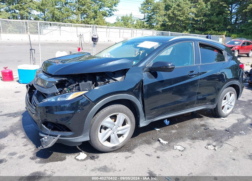 2019 HONDA HR-V EX-L VIN: 3CZRU6H78KM735061