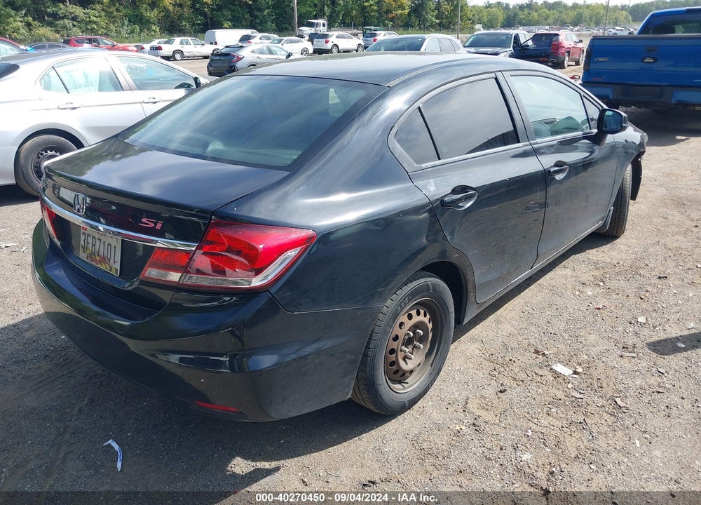 2013 HONDA CIVIC LX VIN: 19XFB2F5XDE019509