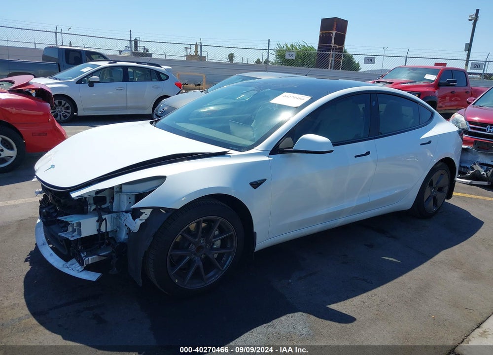 2021 TESLA MODEL 3 STANDARD RANGE PLUS REAR-WHEEL DRIVE VIN: 5YJ3E1EA5MF092073