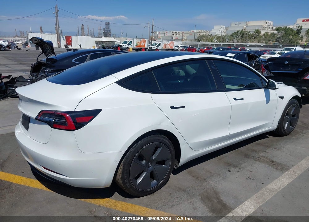 2021 TESLA MODEL 3 STANDARD RANGE PLUS REAR-WHEEL DRIVE VIN: 5YJ3E1EA5MF092073