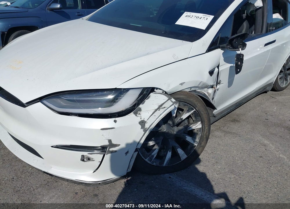 2022 TESLA MODEL X DUAL MOTOR ALL-WHEEL DRIVE VIN: 7SAXCBE5XNF362628