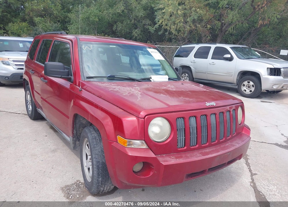 2007 JEEP PATRIOT SPORT VIN: 1J8FT28W27D420456