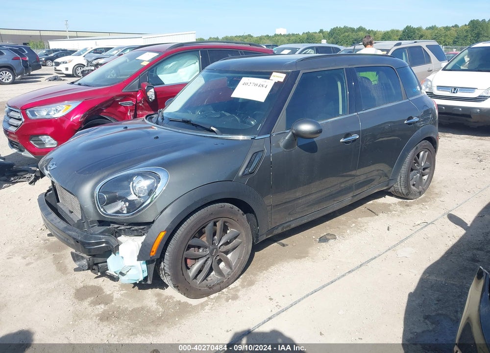2012 MINI COOPER S COUNTRYMAN VIN: WMWZC3C5XCWM27630