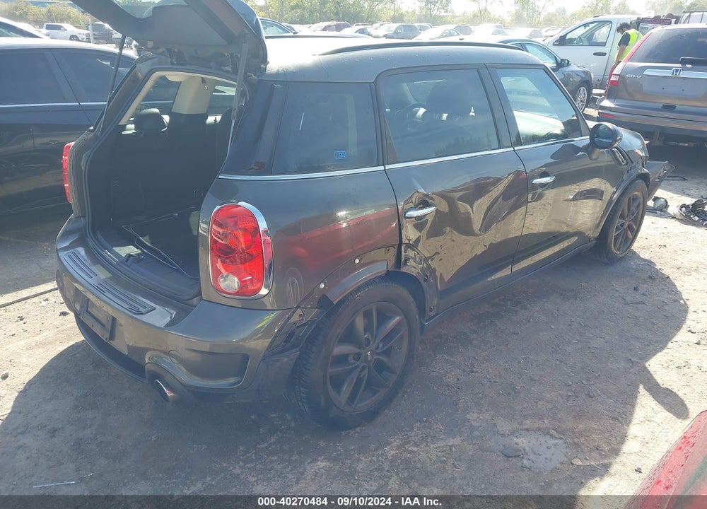 2012 MINI COOPER S COUNTRYMAN VIN: WMWZC3C5XCWM27630