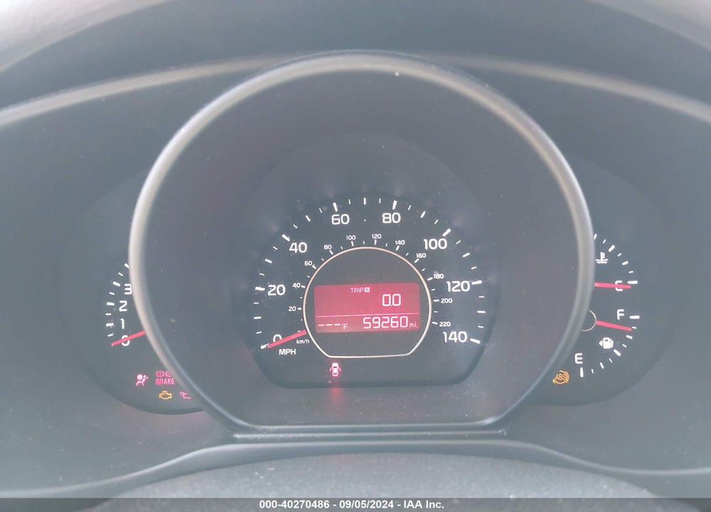 2019 KIA SOUL VIN: KNDJP3A56K7655995