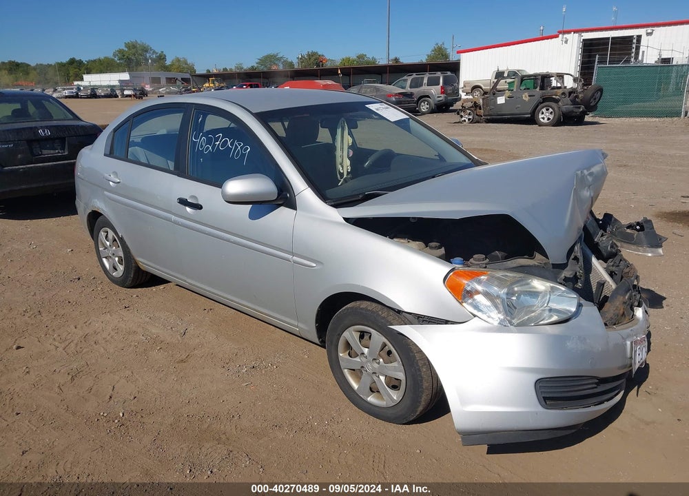 2010 HYUNDAI ACCENT GLS VIN: KMHCN4ACXAU418571
