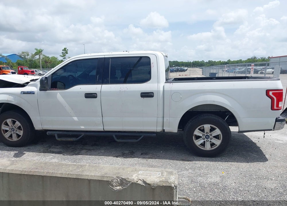 2017 FORD F-150 XLT VIN: 1FTEW1CF0HFB11361