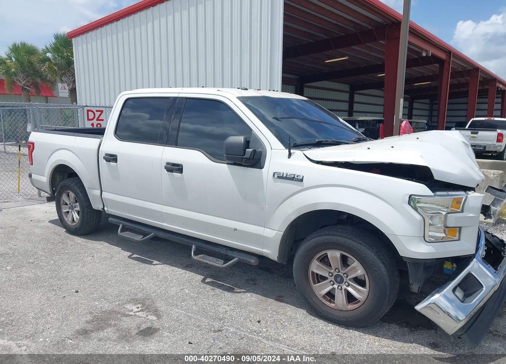 2017 FORD F-150 XLT VIN: 1FTEW1CF0HFB11361