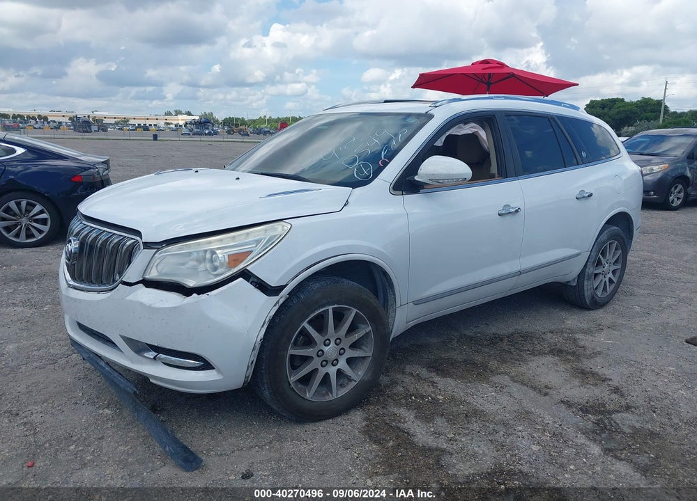2016 BUICK ENCLAVE LEATHER VIN: 5GAKRBKD1GJ109549
