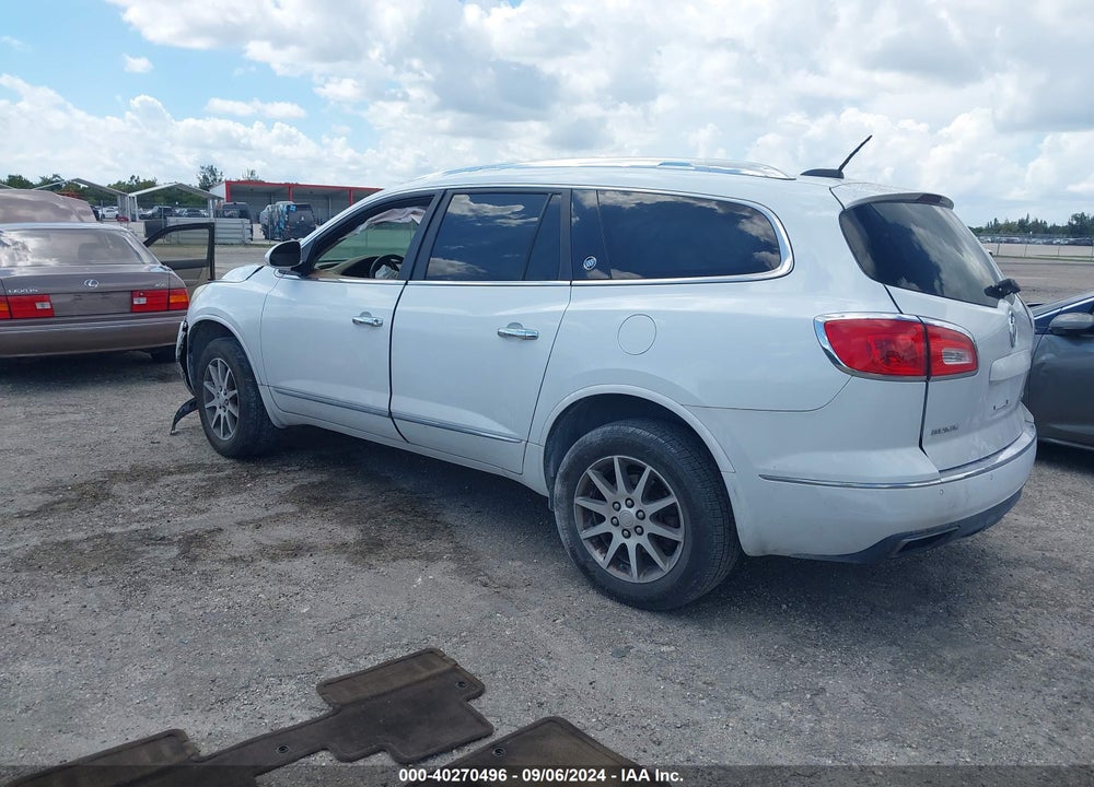2016 BUICK ENCLAVE LEATHER VIN: 5GAKRBKD1GJ109549