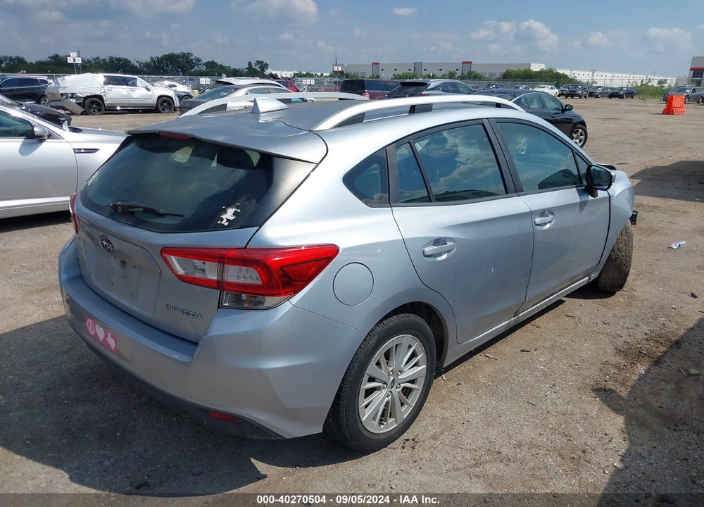 2018 SUBARU IMPREZA 2.0I PREMIUM VIN: 4S3GTAD6XJ3734106