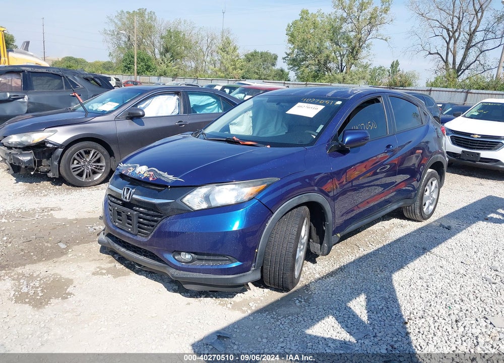 2016 HONDA HR-V EX VIN: 3CZRU6H54GM729635