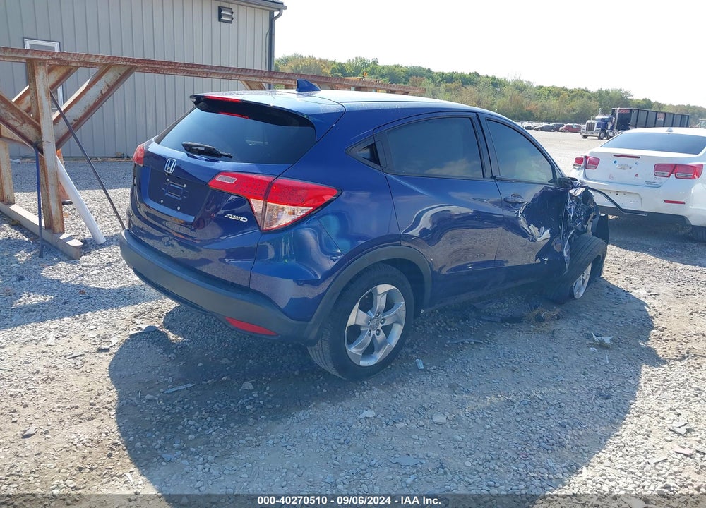 2016 HONDA HR-V EX VIN: 3CZRU6H54GM729635
