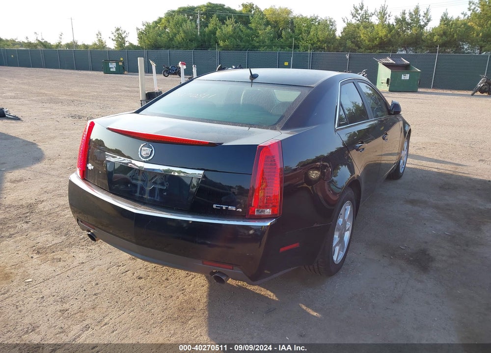 2008 CADILLAC CTS STANDARD VIN: 1G6DG577480208958