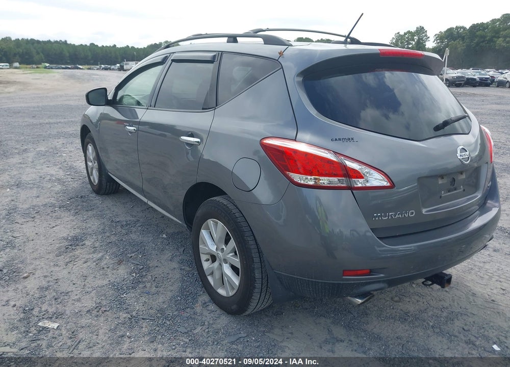 2014 NISSAN MURANO SV VIN: JN8AZ1MU0EW404194