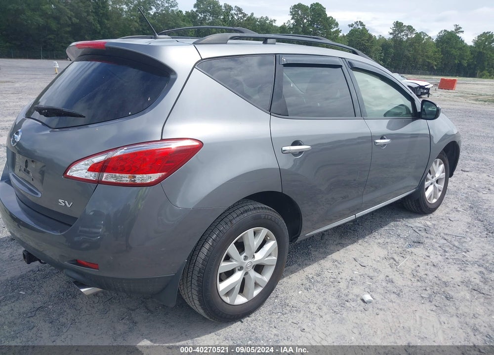 2014 NISSAN MURANO SV VIN: JN8AZ1MU0EW404194