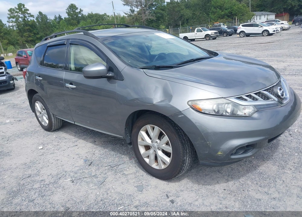 2014 NISSAN MURANO SV VIN: JN8AZ1MU0EW404194