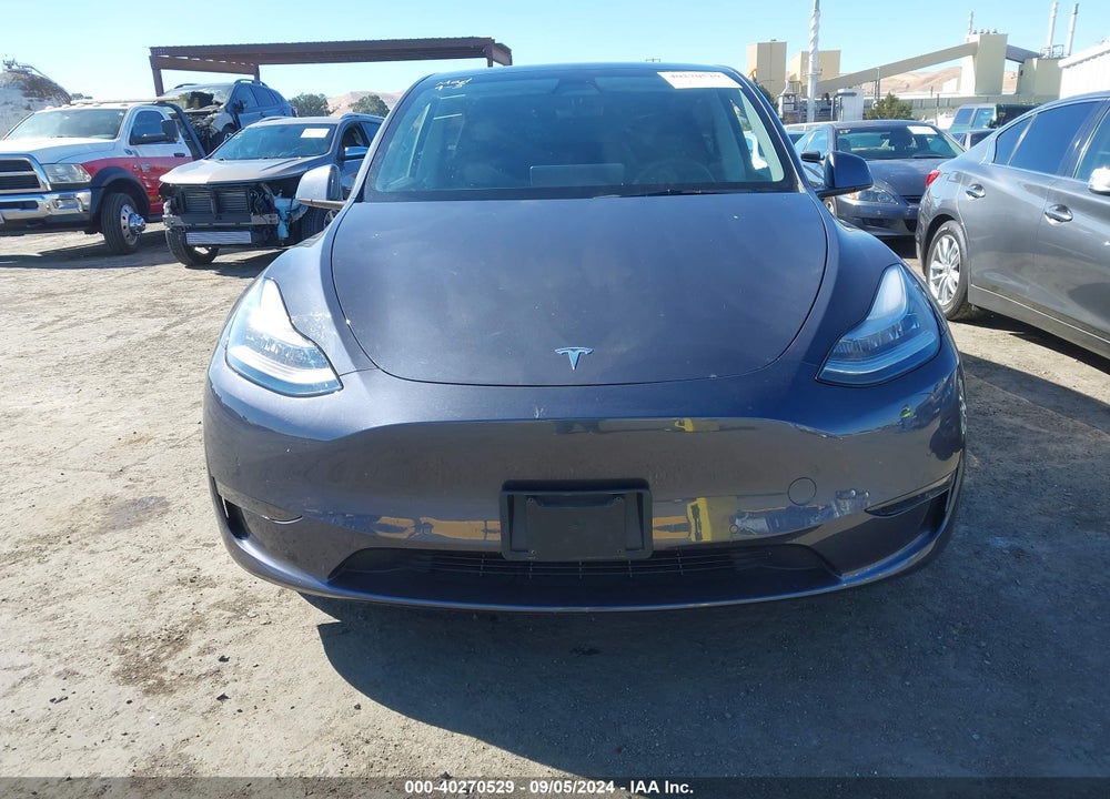 2021 TESLA MODEL Y LONG RANGE DUAL MOTOR ALL-WHEEL DRIVE VIN: 5YJYGDEE4MF159329