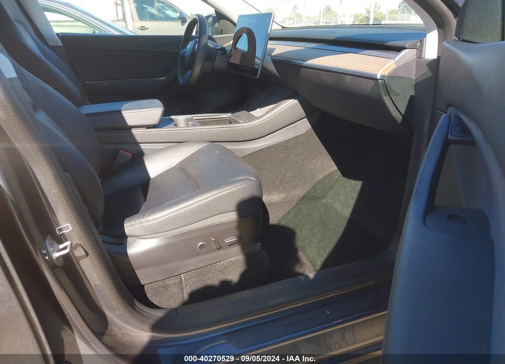 2021 TESLA MODEL Y LONG RANGE DUAL MOTOR ALL-WHEEL DRIVE VIN: 5YJYGDEE4MF159329