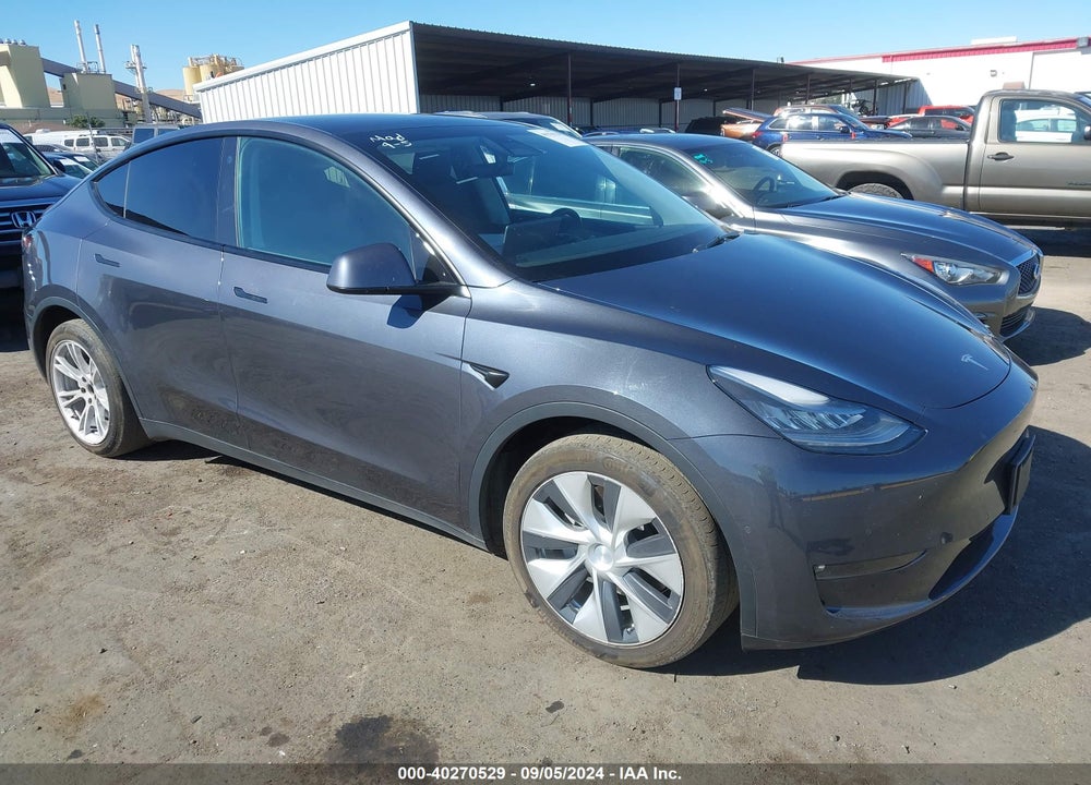 2021 TESLA MODEL Y LONG RANGE DUAL MOTOR ALL-WHEEL DRIVE VIN: 5YJYGDEE4MF159329