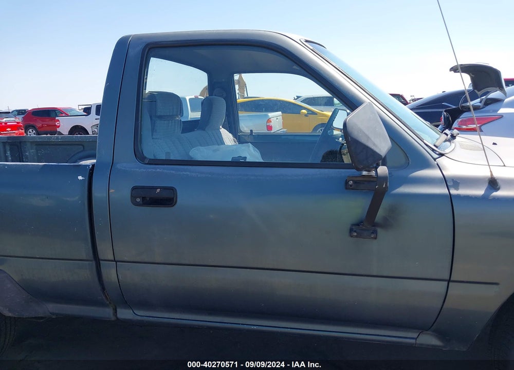 1993 TOYOTA PICKUP 1/2 TON SHORT WHLBASE STB VIN: 4TARN81A9PZ100579
