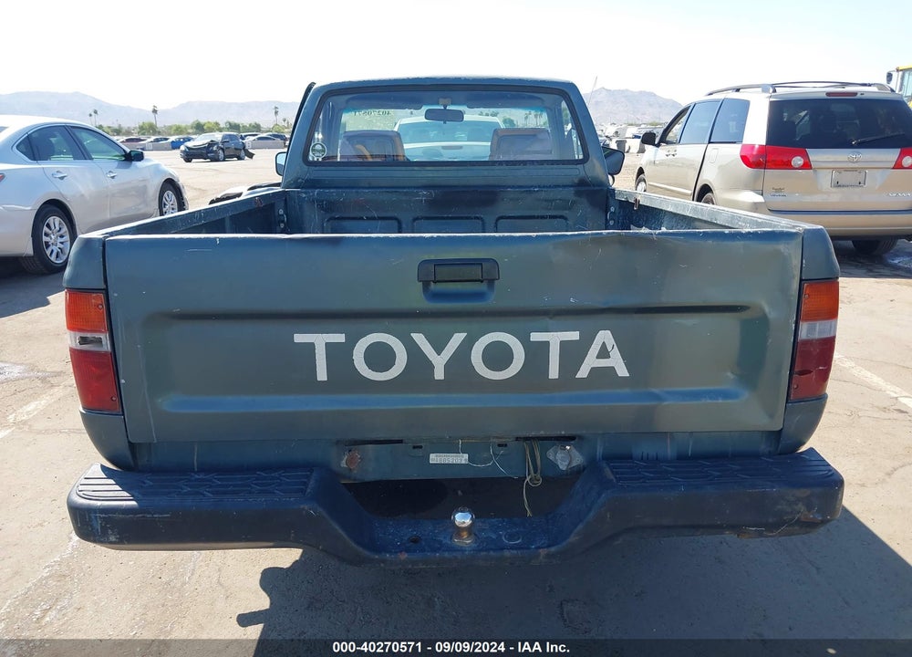 1993 TOYOTA PICKUP 1/2 TON SHORT WHLBASE STB VIN: 4TARN81A9PZ100579