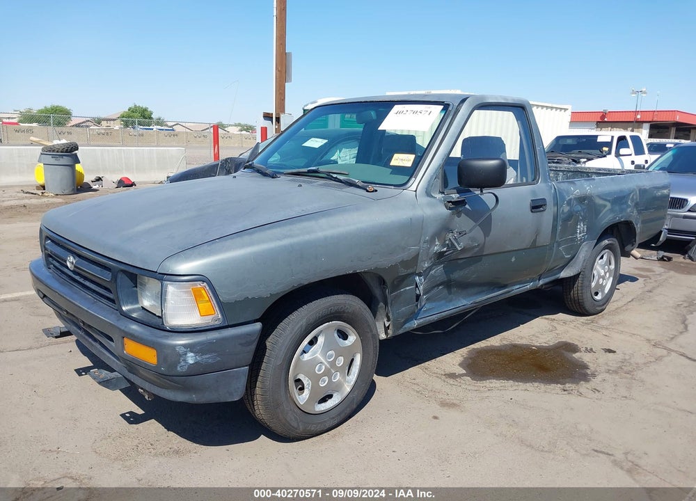 1993 TOYOTA PICKUP 1/2 TON SHORT WHLBASE STB VIN: 4TARN81A9PZ100579