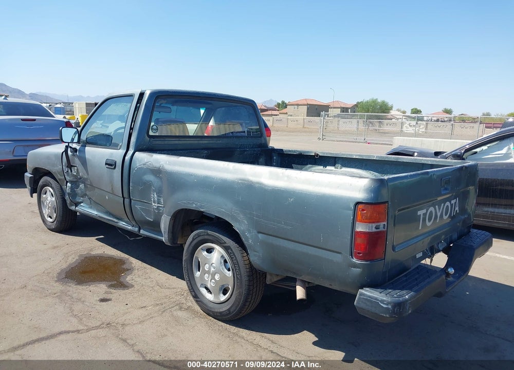 1993 TOYOTA PICKUP 1/2 TON SHORT WHLBASE STB VIN: 4TARN81A9PZ100579
