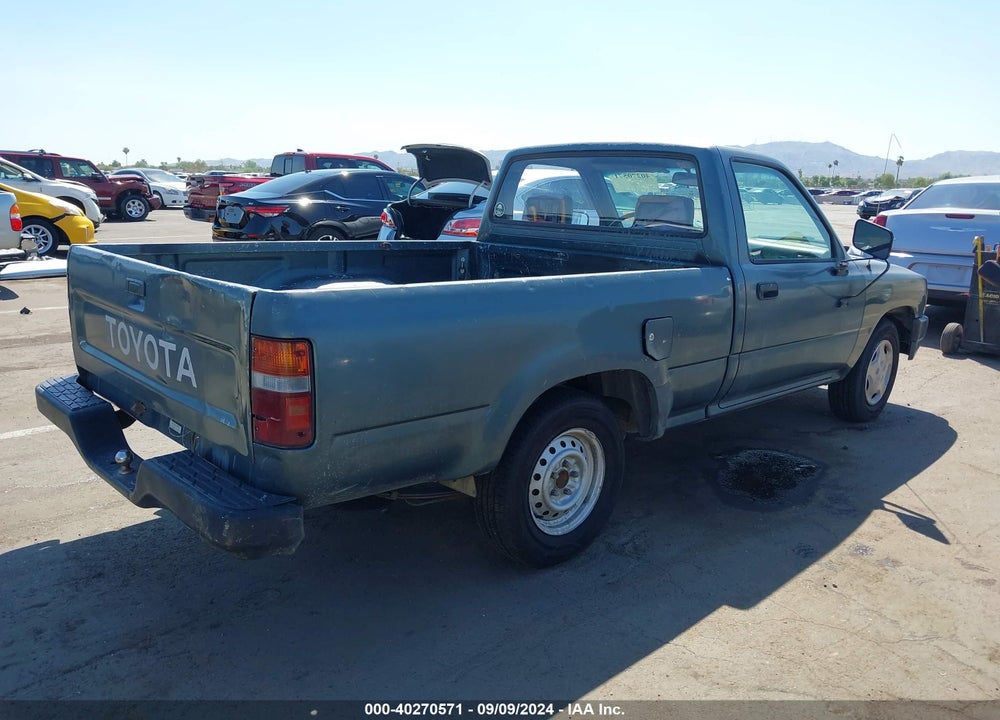 1993 TOYOTA PICKUP 1/2 TON SHORT WHLBASE STB VIN: 4TARN81A9PZ100579