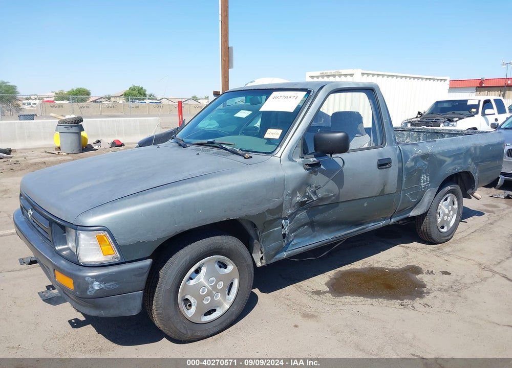1993 TOYOTA PICKUP 1/2 TON SHORT WHLBASE STB VIN: 4TARN81A9PZ100579