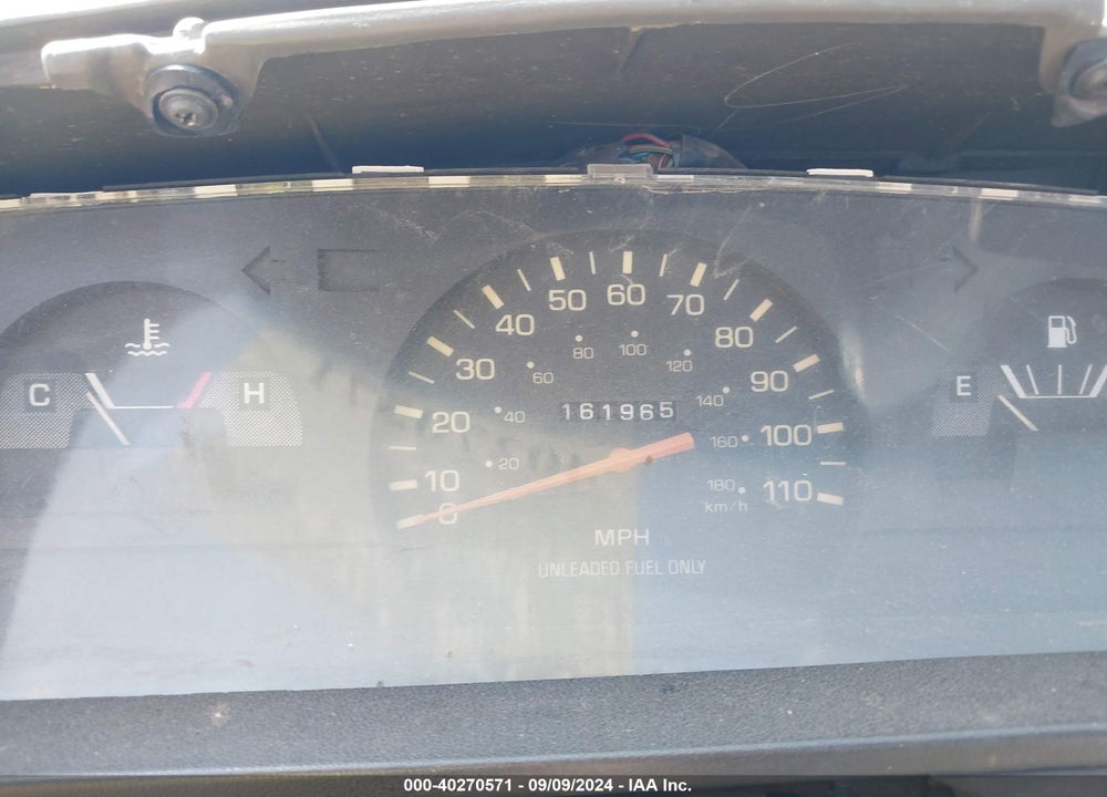 1993 TOYOTA PICKUP 1/2 TON SHORT WHLBASE STB VIN: 4TARN81A9PZ100579