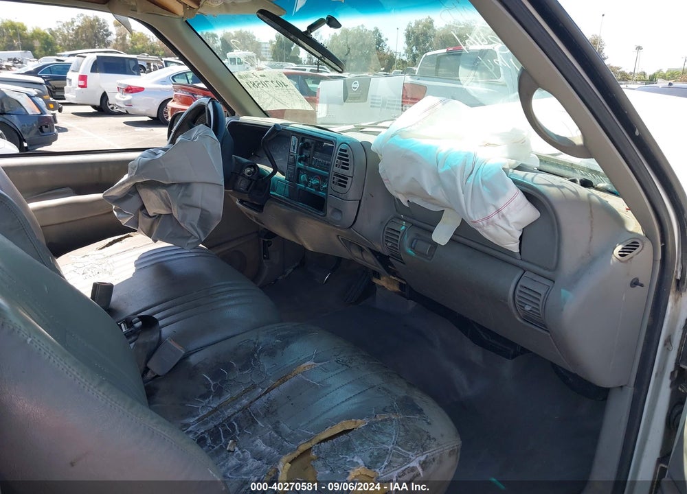 1997 CHEVROLET C1500 FLEETSIDE VIN: 1GCEC19M0VE257713