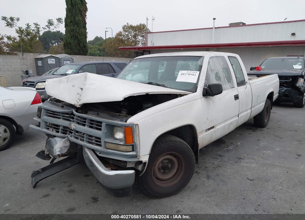 1997 CHEVROLET C1500 FLEETSIDE VIN: 1GCEC19M0VE257713