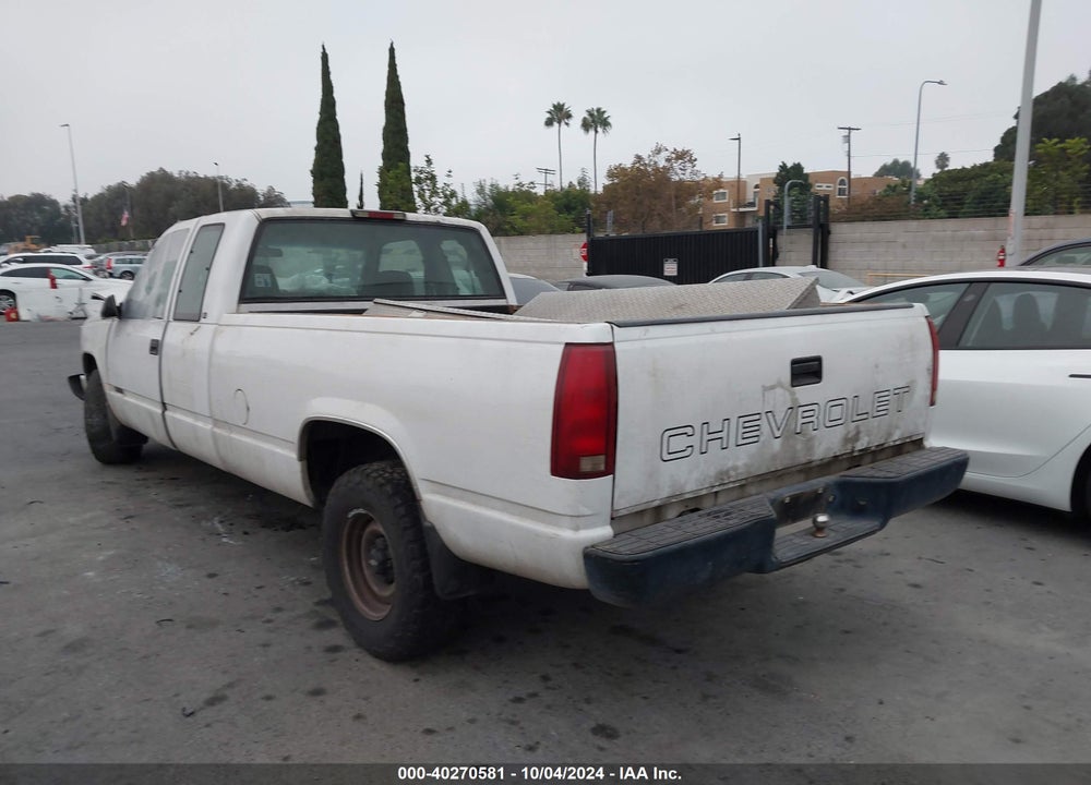 1997 CHEVROLET C1500 FLEETSIDE VIN: 1GCEC19M0VE257713