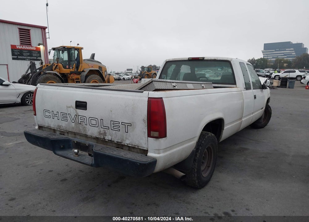 1997 CHEVROLET C1500 FLEETSIDE VIN: 1GCEC19M0VE257713