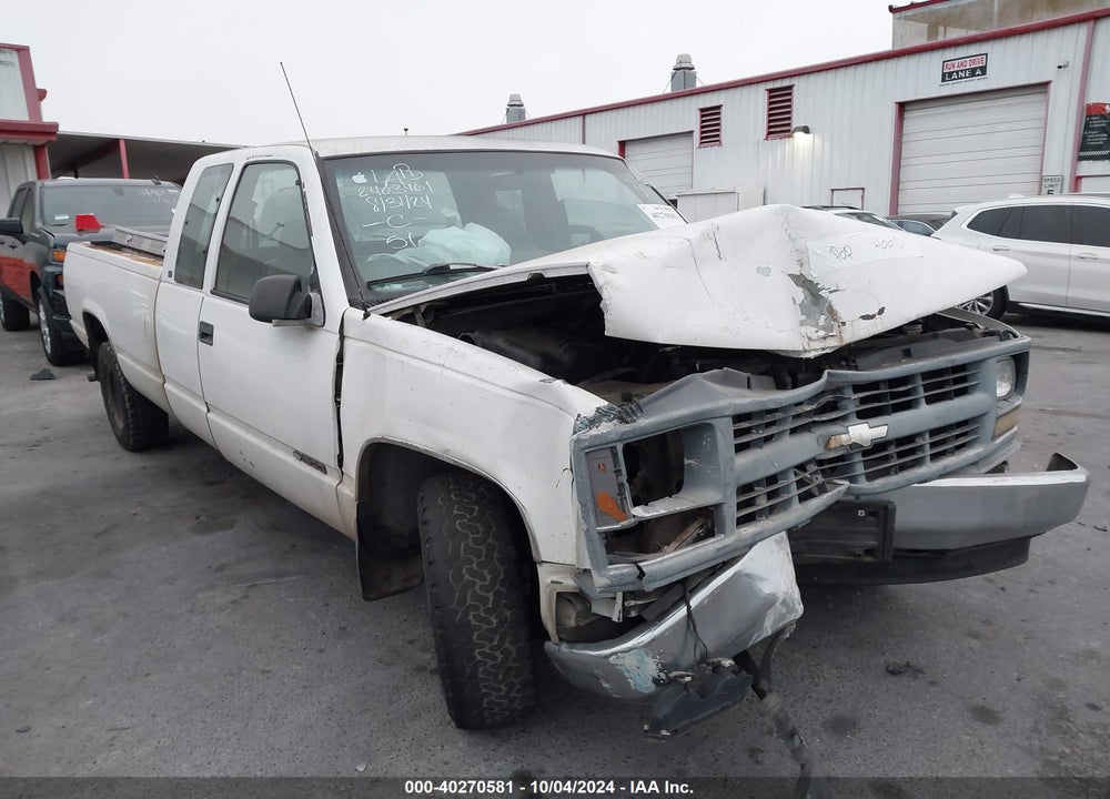 1997 CHEVROLET C1500 FLEETSIDE VIN: 1GCEC19M0VE257713