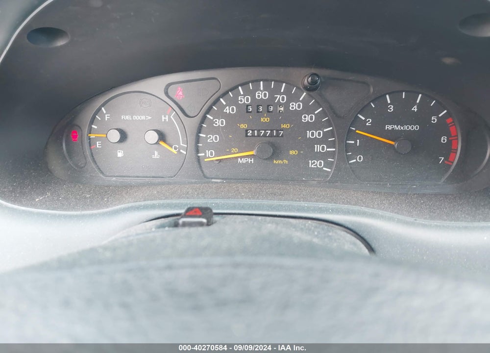 1997 MERCURY COUGAR XR7 VIN: 1MELM62W6VH600454