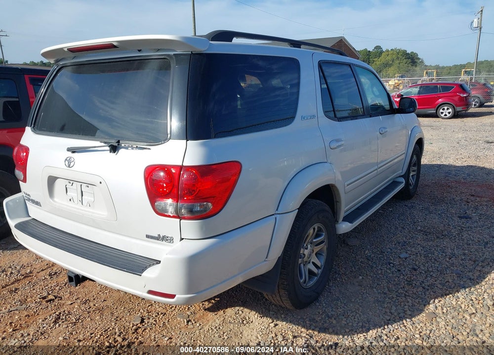 2005 TOYOTA SEQUOIA LIMITED V8 VIN: 5TDZT38A15S257587