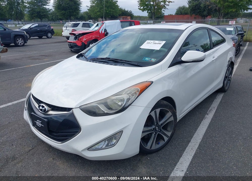 2013 HYUNDAI ELANTRA SE VIN: KMHDH6AE0DU006544