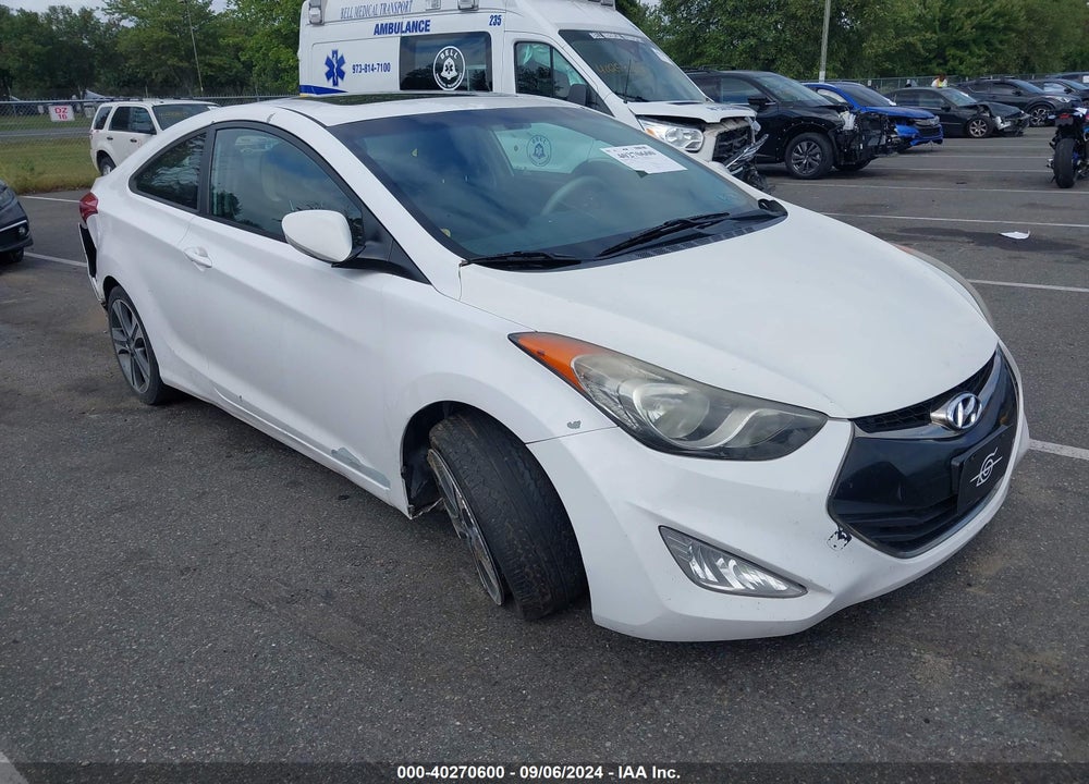 2013 HYUNDAI ELANTRA SE VIN: KMHDH6AE0DU006544