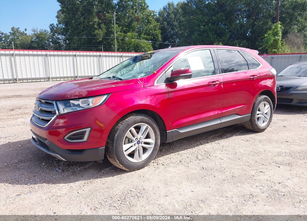 2016 FORD EDGE SEL VIN: 2FMPK3J90GBC16474