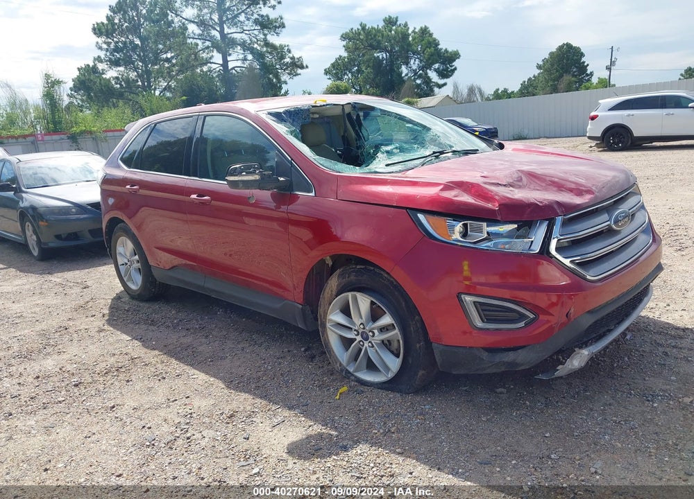 2016 FORD EDGE SEL VIN: 2FMPK3J90GBC16474