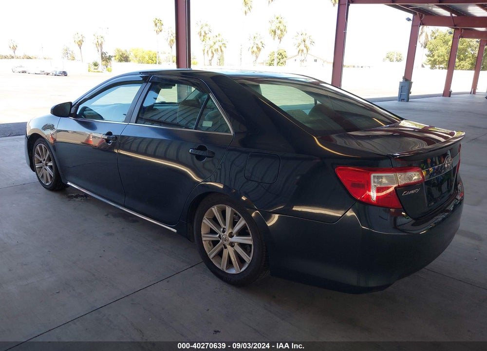 2012 TOYOTA CAMRY XLE VIN: 4T4BF1FK4CR181513