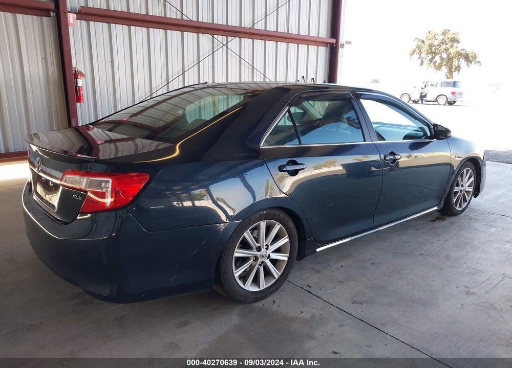 2012 TOYOTA CAMRY XLE VIN: 4T4BF1FK4CR181513