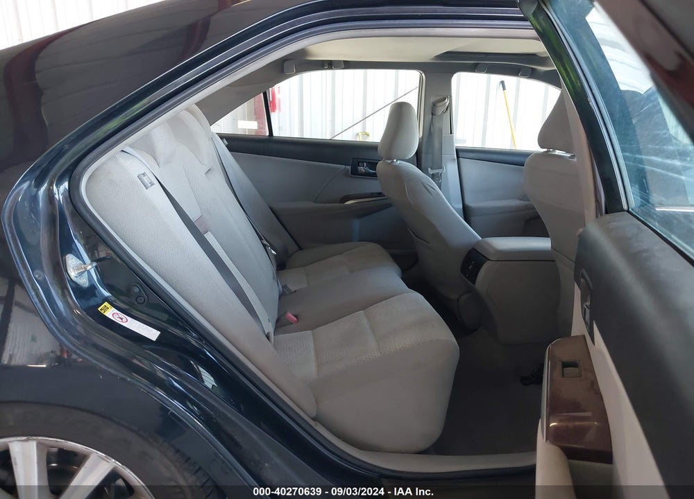 2012 TOYOTA CAMRY XLE VIN: 4T4BF1FK4CR181513
