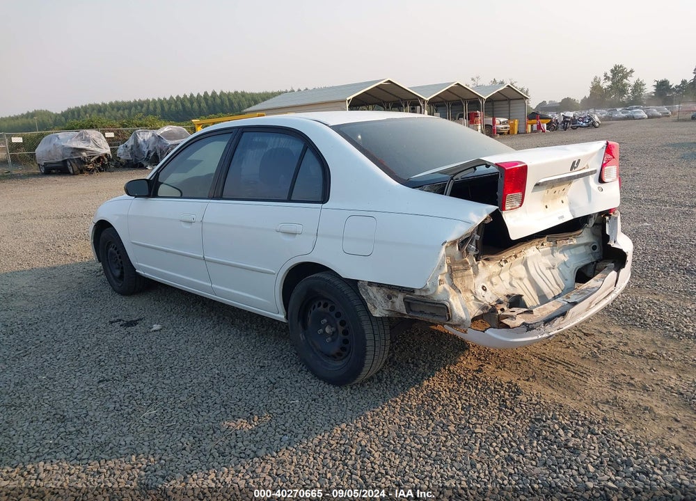 2003 HONDA CIVIC LX VIN: 2HGES155X3H549006