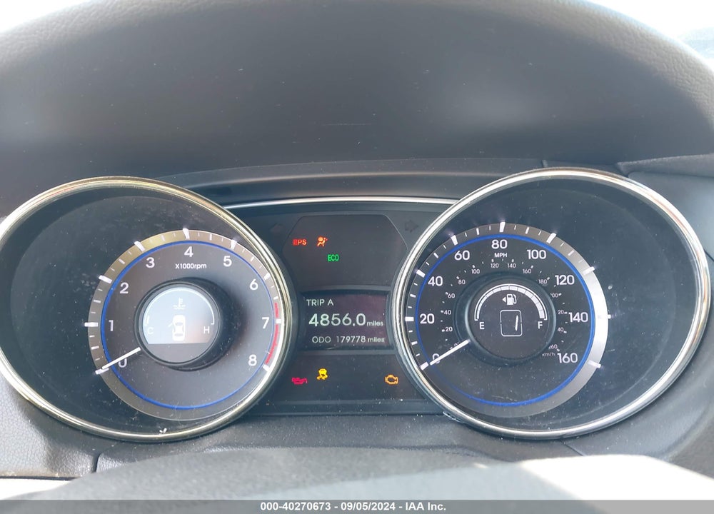 2011 HYUNDAI SONATA GLS VIN: 5NPEB4AC0BH144220