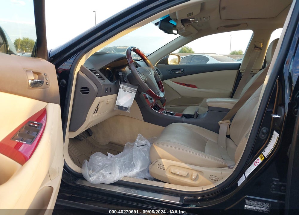 2009 LEXUS ES 350 VIN: JTHBJ46G892278985