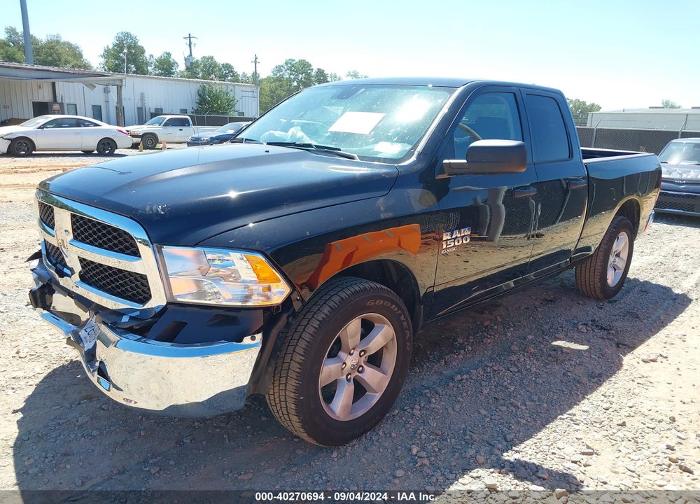 2024 RAM 1500 CLASSIC SLT QUAD CAB 4X4 6'4 BOX VIN: 1C6RR7GG1RS156324